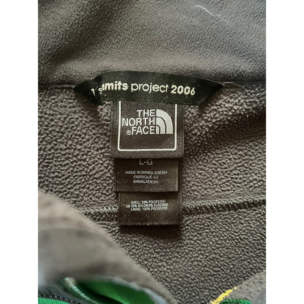 The North Face Apex Kilimanjaro 7 Summits Project Softshell Jacket Green Mens L - Picture 5 of 11